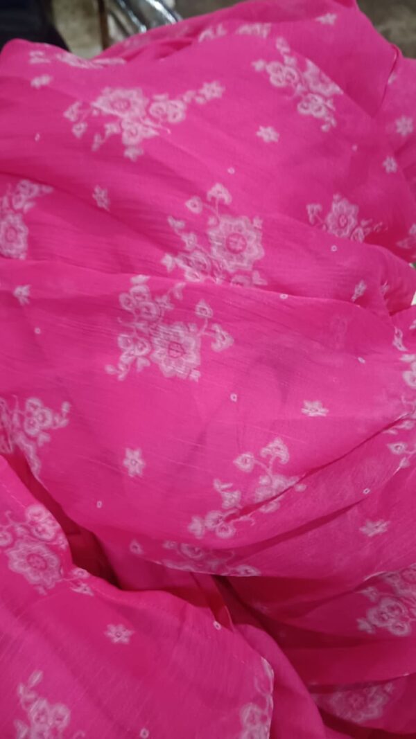 Women Dress Set Pink Color Size M