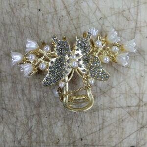Flower Tassel Random Any 1 Piece Metal Hair Claw Crab Clip For Women Girls Hair Clip Hair Accessories