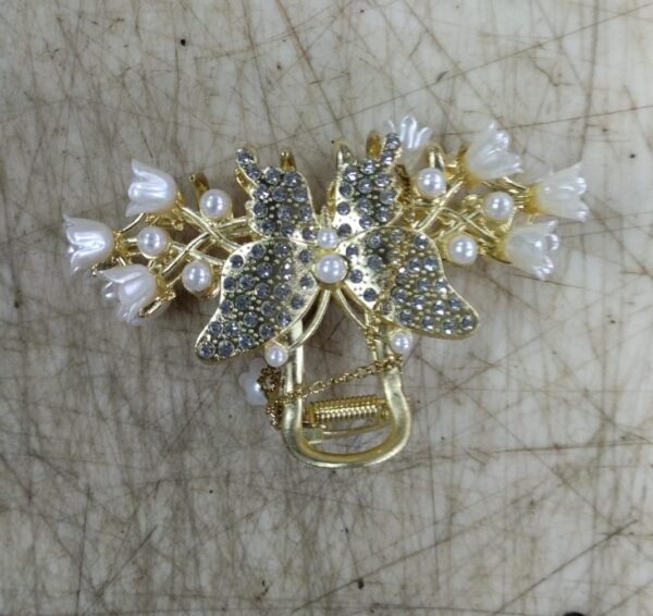 Flower Tassel Random Any 1 Piece Metal Hair Claw Crab Clip For Women Girls Hair Clip Hair Accessories