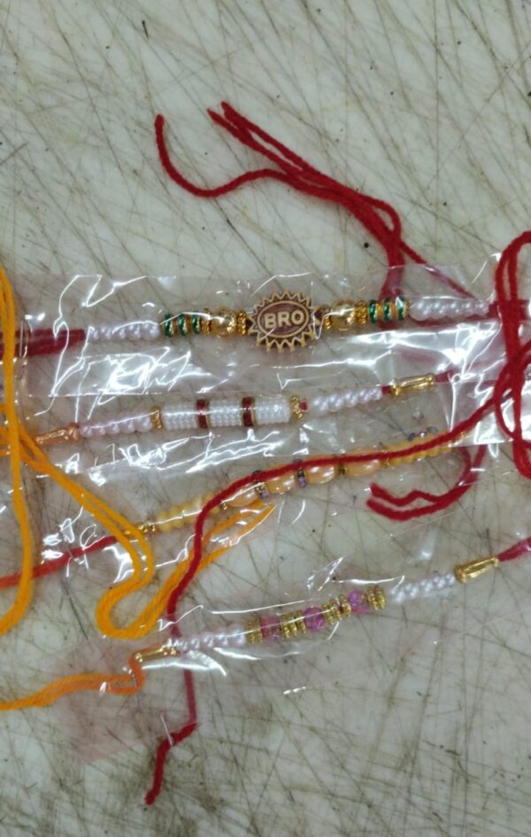 Beautiful Different Rakhi For Brother Pack Of 4