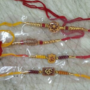 Beautiful Different Rakhi For Brother Pack Of 4