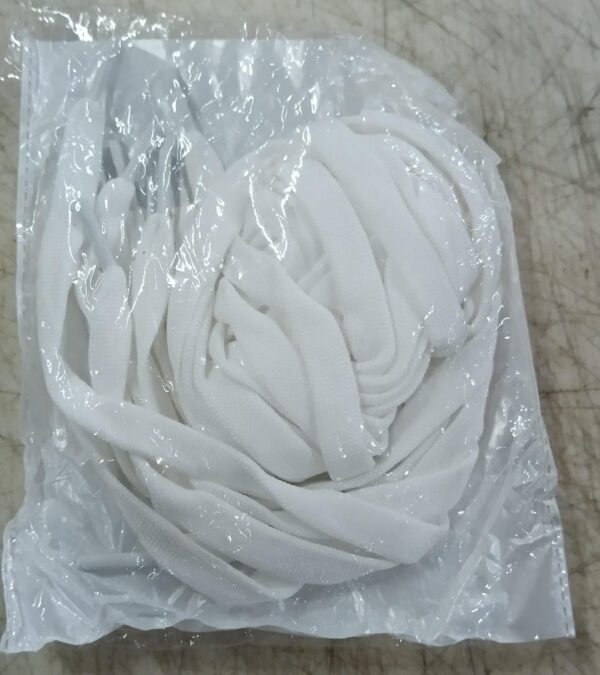 Shoes Laces Color White Pack Of 6