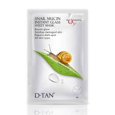 O3 Best Professional Snail Mucin Instant Glass Sheet Mask 30Ml