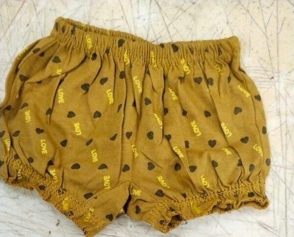 Kids Girls Peach Printed Colour Panty Size 612 Month