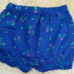 Kids Girls Blue Printed Colour Panty Size 612 Month