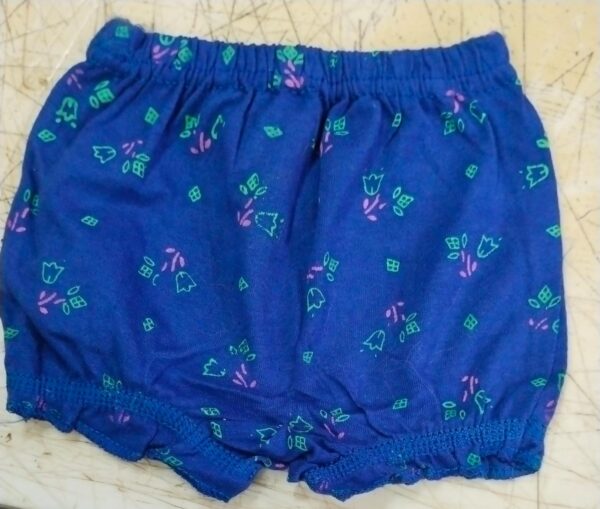 Kids Girls Blue Printed Colour Panty Size 612 Month