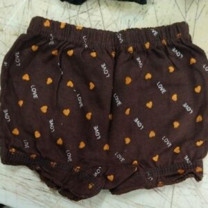 Kids Girls Brown Printed Colour Panty Size 612 Month