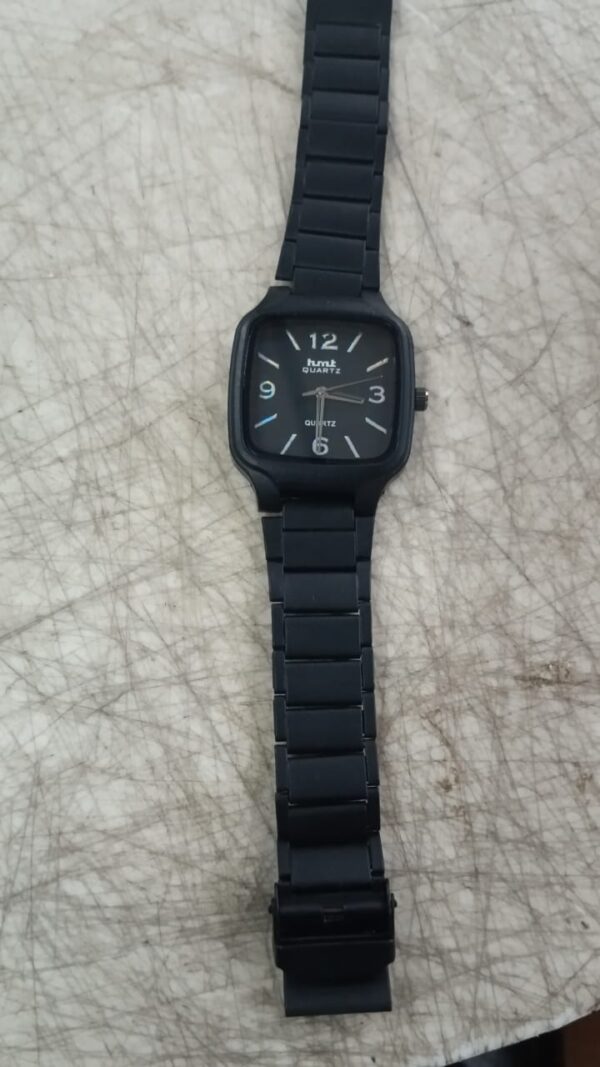 Black Color Hmt Analog Watch