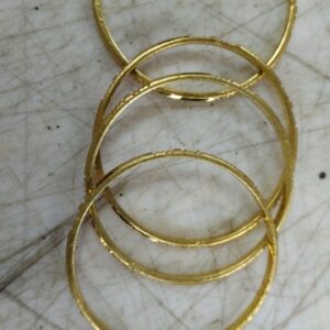 Buy Brass Bangle Bracelet: Golden Color 4Pcs