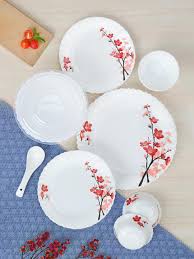 Larah By Borosil Alina Jupiter Dinner Set 13 N
