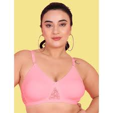 Women Stuff Bra Pink Color Size 38