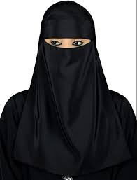WomenS Fashionable Arabian Scarf Nakab Black