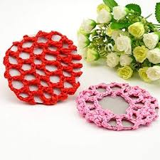 Women Hair Net Red Color