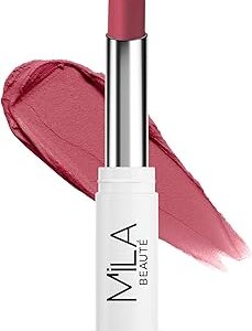 Mila Beaute 24 Hrs Locked In Lips Transfer Proof Lipstick Nude Peach 3Point2G