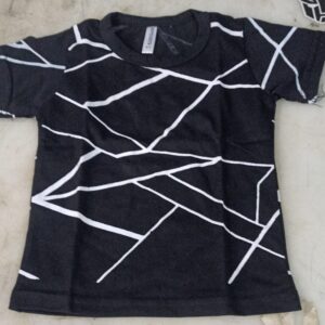 Black Colour T Shirt For Kids Boy Size 2 3Y