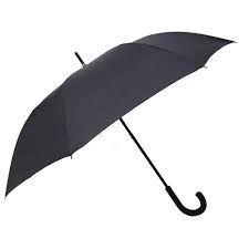 1 Fold Black Hand Umbrella
