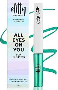 Elitty Waterproof Eyeliner 4G Emerald Green Colour