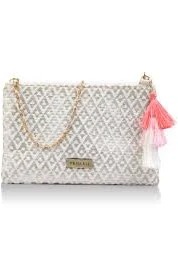 Preyasi Classic Gold Ethnic Sling Bag For Women