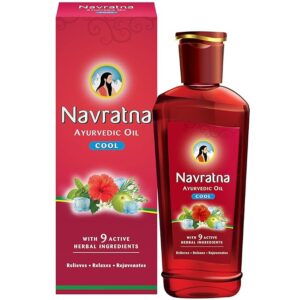 Navratna Ayurvedic Cool Oil Combination Ayurvedic Herbs 450Ml