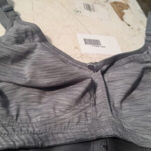 Maroon Womens Grey Cotton Bra Size 38B