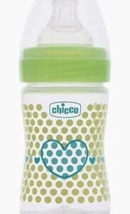 Chicco Wellbeing Bi Pack Feeding Bottle 150Ml