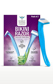 Bombay Shaving Company Bikini Line Hair Removal Razor For Women Pack Of 2