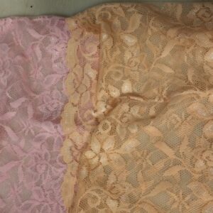 Self Design Muslim Women Girls Under Hijab Cap With Embroidered Lace Lycra Pack Of 2