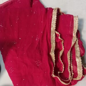 Womens Dupatta Red
