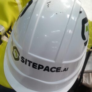 Sitepace Ai Mens Safety Helmet White