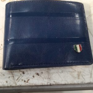 Leather Wallet For Men Blue