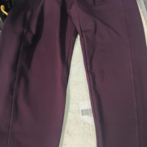 Wine Coloured Jeggings For Women Size M