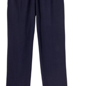 Decathlon MenS Track Pants Straight Fit For Winter Gym Navy Blue Blue Size 14 To 15Y