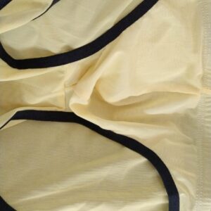 Yellow Colour Net Panty For Women Size M