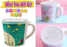 Funblast Milk Mug For Kids With Lid Pack Of 2