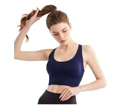 Sports Bra For Women Color Navy Blue Size 40