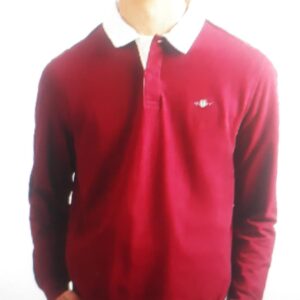 Gant Wine Regular Fit Polo T Shirt Size Xxl