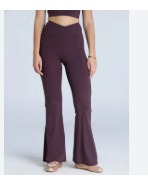 Cava Wine Tall Hourglass Flared Leggings Size S