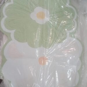 Syga Dual Flower Floral Bathroom Door Mat Daisy Delight Floor Mat 40 X 60 Cm