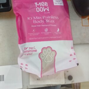 Meeow Club 10 Min Painless Body Wax Powder For Women 7575 G