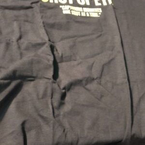 Black Printed T Shirt For Men Size S