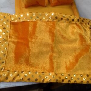 Yellow Colour Mattress Set For Laddu Gopal Ji