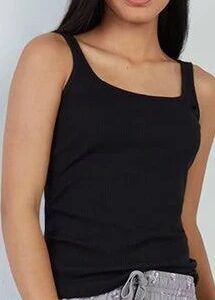 Womens Black Vest Size S