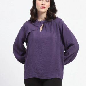 Madame Purple Top For Women Size 2Xl