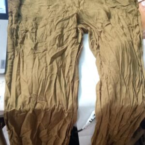Aarke Ritu Kumar Olive Green Pant Plazo For Women Size Xxl