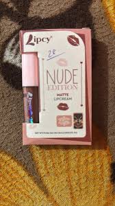 Lipsy Nude Edition Lip Cream 1 Point 5 Ml X4