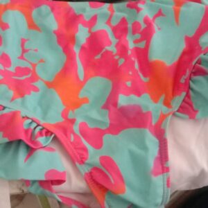 Multicolor Printed Swimming Panty For Women Size Xl