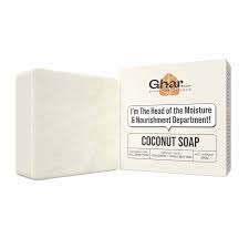 Ghar Soaps Coconut Soap Bar 50G