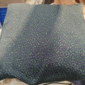 Navy Blue And Green Square Pillow Pack Of 4