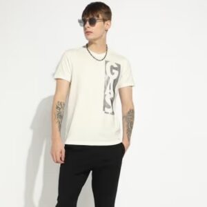 Gas Crew Neck Short Sleeve Regular Fit Shirt Size M