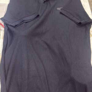 Performax Black Charcoal Color T Shirt For Men Size L